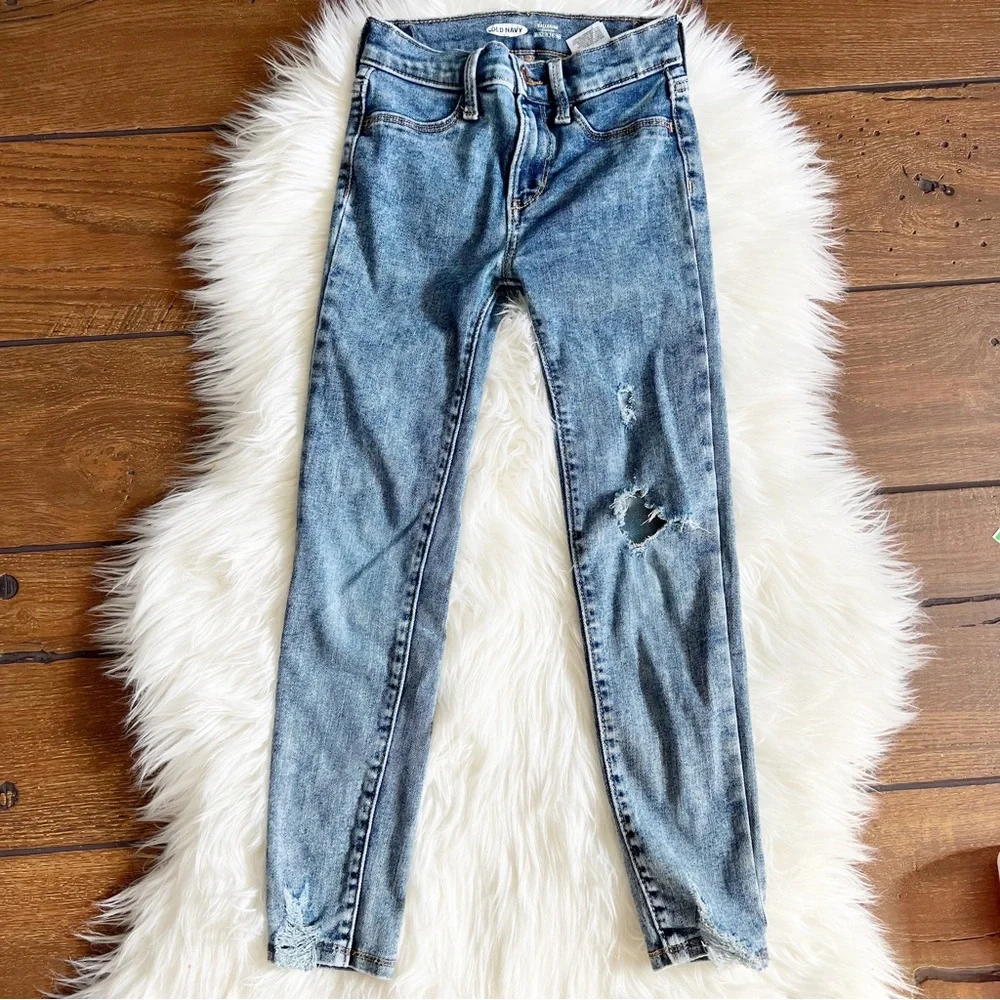 Old Navy Distressed Ballerina Jeggings